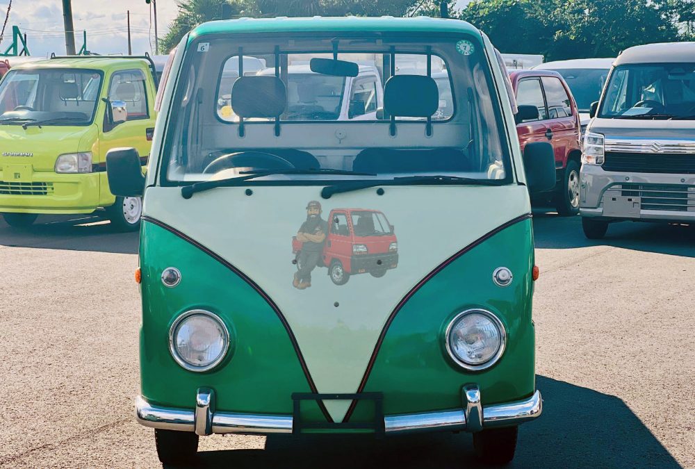 1995 Subaru Sambar Kei Truck 4WD (Retro Classic Face photo 2