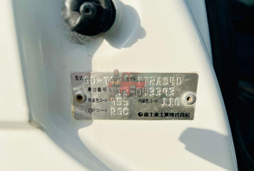 2000 Subaru Sambar Truck 4WD photo 12